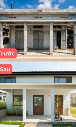 Tổng hợp mẫu cải tạo nhà cũ thành mới hiện đại, ấn tượng