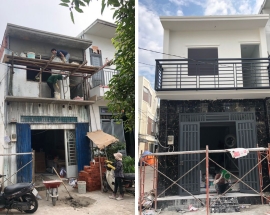 Những hình ảnh thực tế mà công ty xây dựng Huệ phong đã bàn giao trong tháng 7