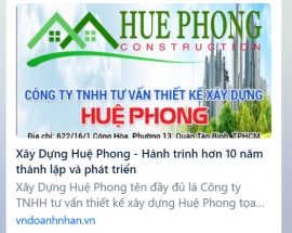 Xây dựng Huệ Phong - Hành Trình Hơn 10 Năm Thành Lập Và Phát Triển