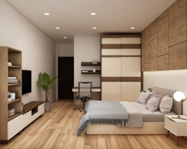 Xây diện tích phòng ngủ bao nhiêu là hợp lý?