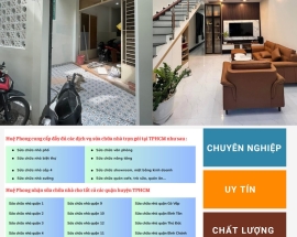 Báo giá sửa chữa nhà trọn gói năm 2025 với giá ưu đãi - Huệ Phong