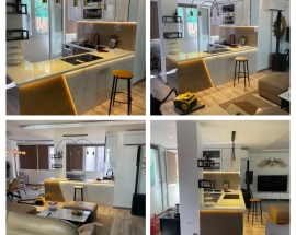 Thi công sửa chữa nhà bếp nhà phố tiết kiệm và tiện nghi