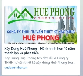 Xây dựng Huệ Phong - Hành Trình Hơn 10 Năm Thành Lập Và Phát Triển