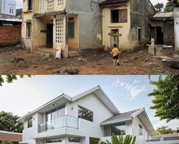 Tổng hợp mẫu cải tạo nhà cũ thành mới hiện đại, ấn tượng