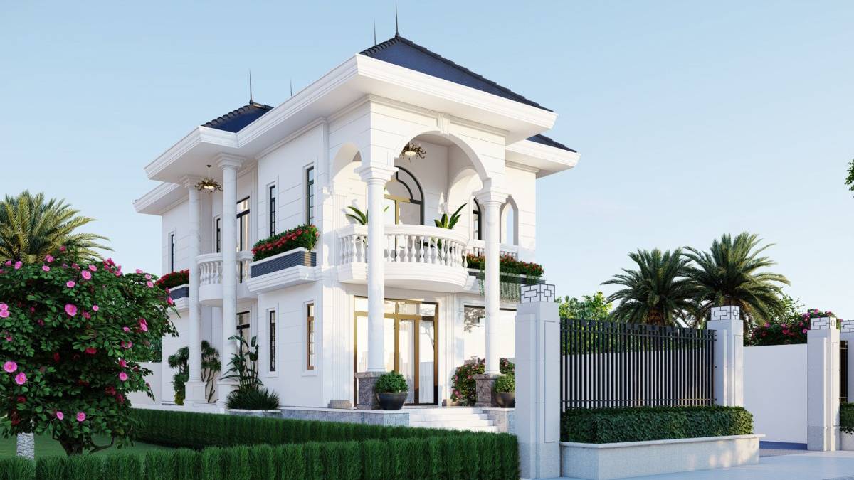 Cải tạo nhà phố phong cách tân cổ điển
