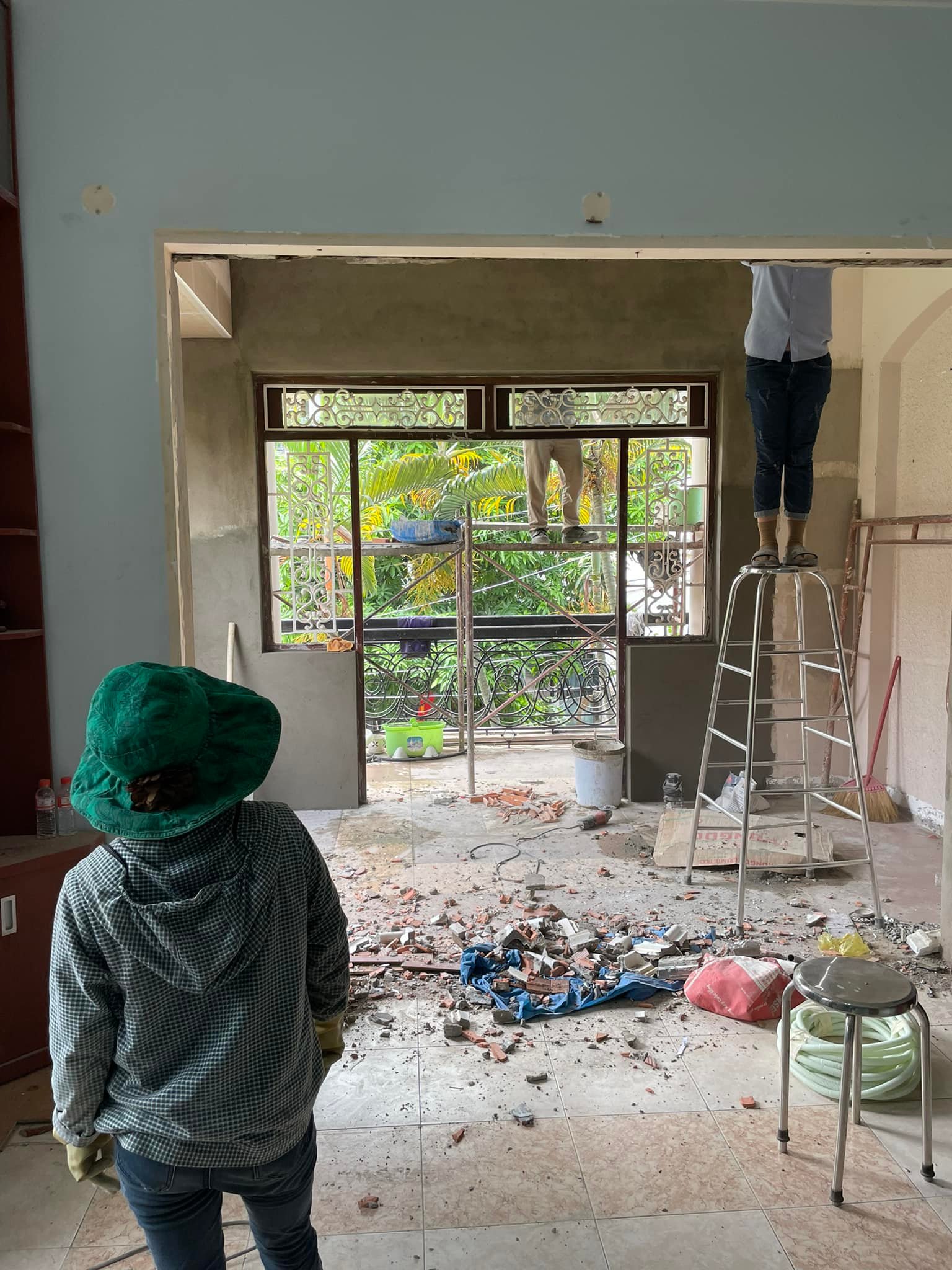 Sửa nhà hẻm nhỏ Phú Nhuận