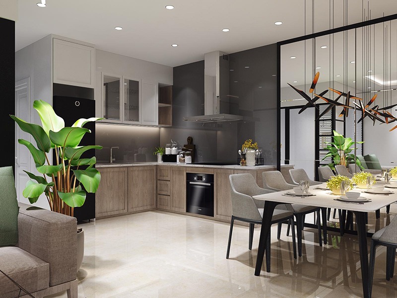 Bố trí bếp và nhà vệ sinh hợp phong thủy