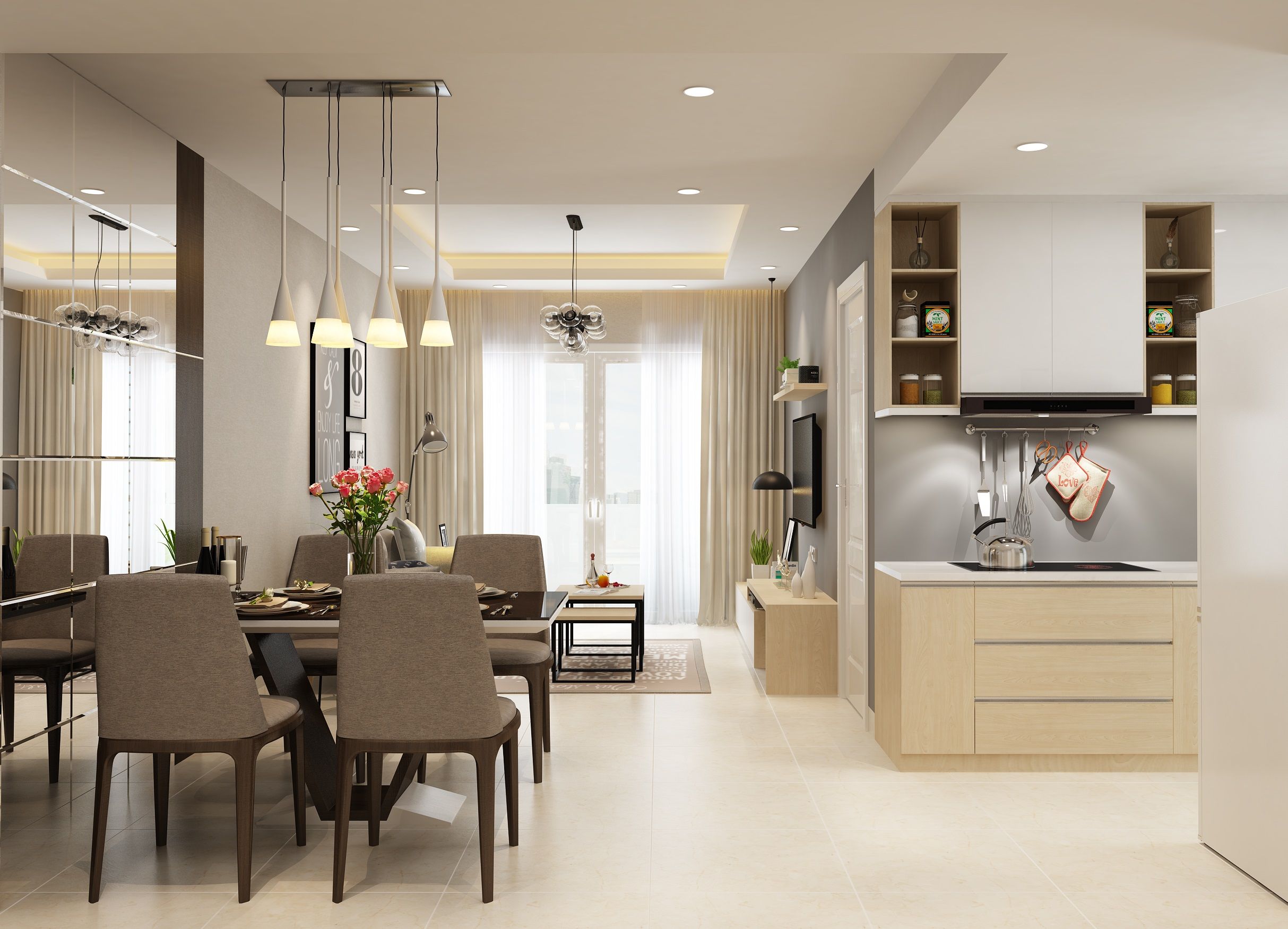Bố trí bếp và nhà vệ sinh hợp phong thủy