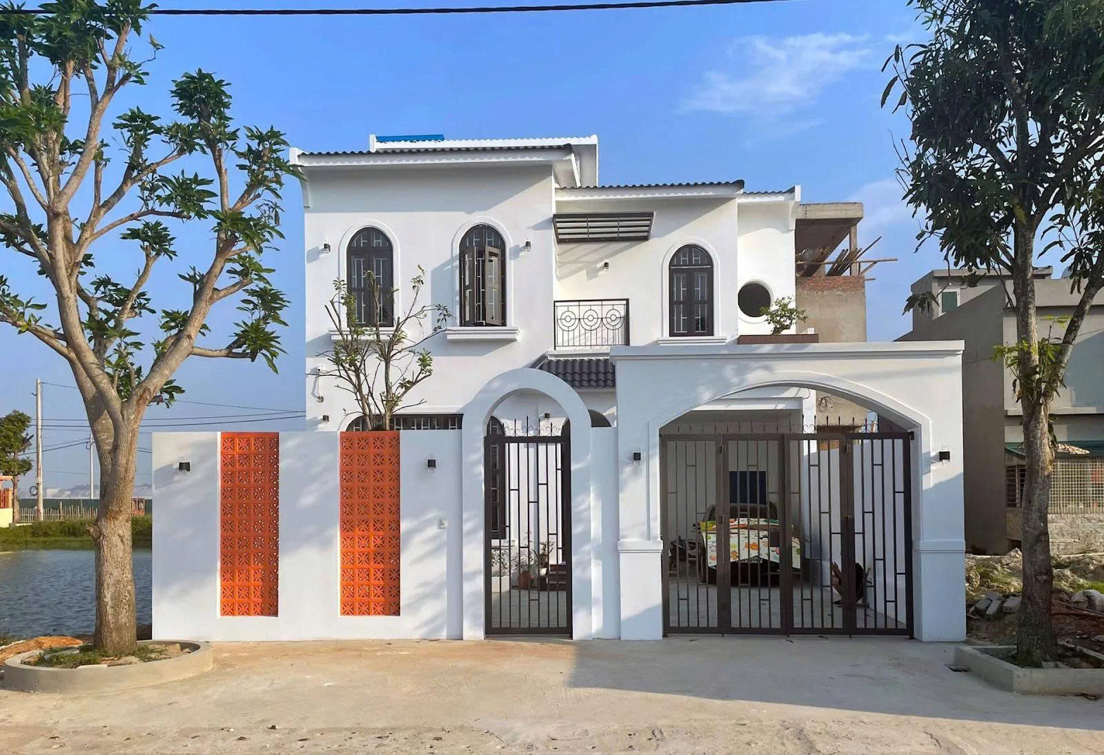 Bố trí mặt tiền nhà hợp phong thủy