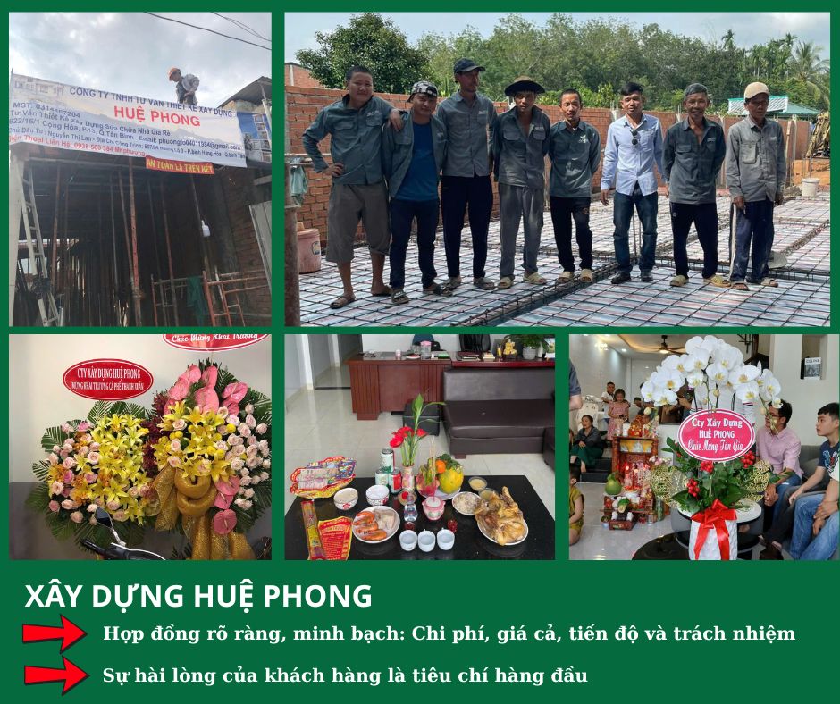Báo giá sửa chữa nhà 2025